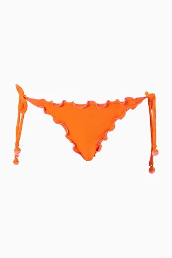 Lettuce Edge Tie-side Bikini Briefs