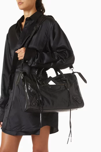 Medium Le City Bag in Arena Lambskin