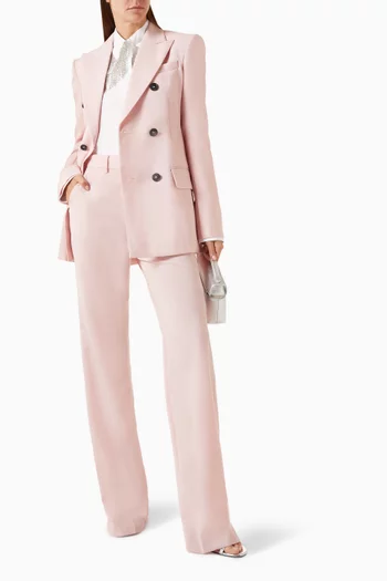 Flared Pants in Wool