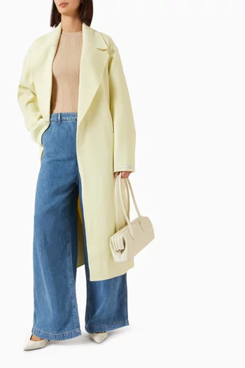 Oversized Coat in Double Wool