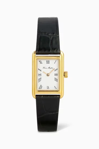 The Icon Watch in Gold-Plated Stainless Steel