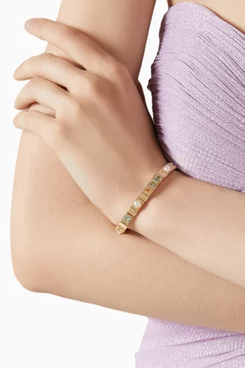 Bangle Bracelet in Gold-tone Metal