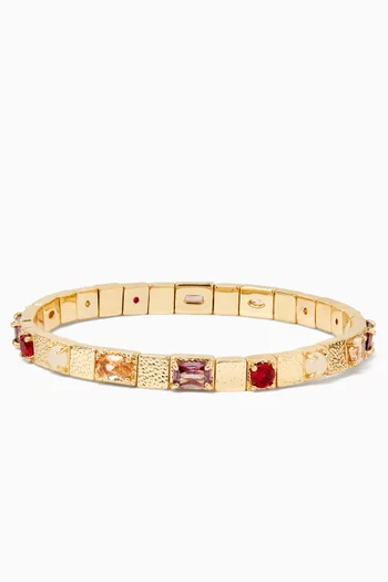 Bangle Bracelet in Gold-tone Metal