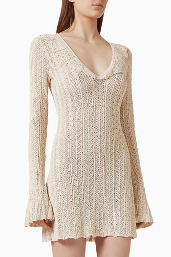 Davina Mini Dress in Knit