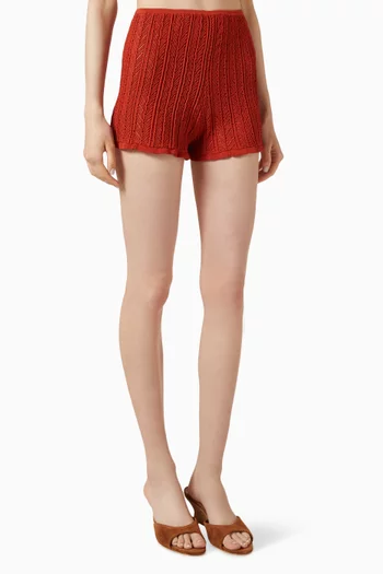 Christine Shorts in Knit