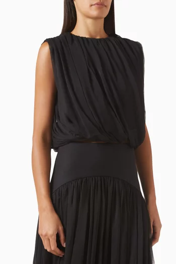 Twisted Bubble Top