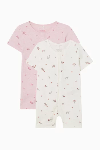 Short Rompers , Pack of 2