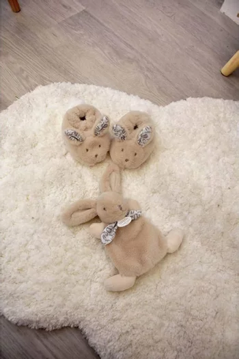 Booties & Plush Toy Gift Set