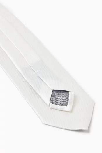 Woven Tie in Silk