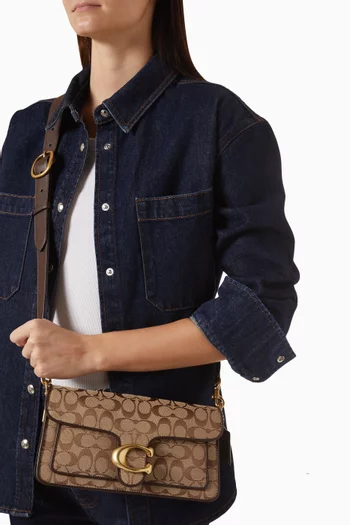 Soft Tabby 26 Shoulder Bag in Signature Jacquard