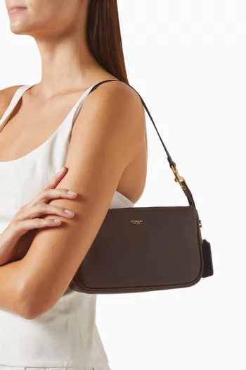 Plaza Shoulder Bag in Leather