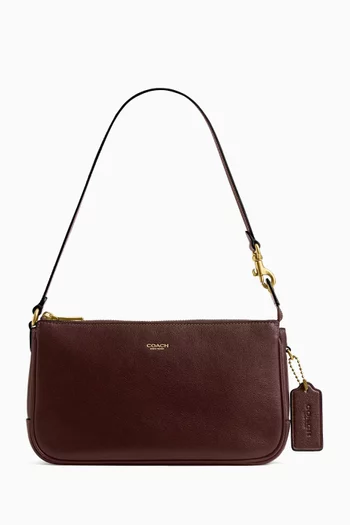 Plaza Shoulder Bag in Leather