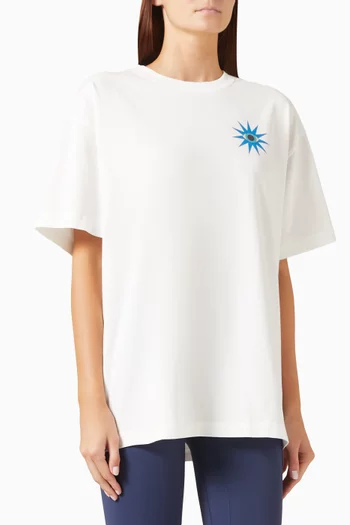 The Horizon of Aaru Oversized T-shirt in Cotton