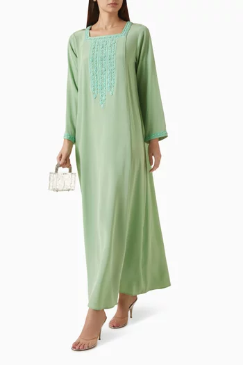 Bead-embellished Kaftan