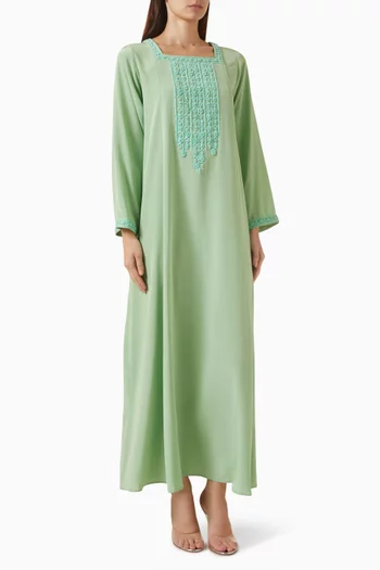 Bead-embellished Kaftan