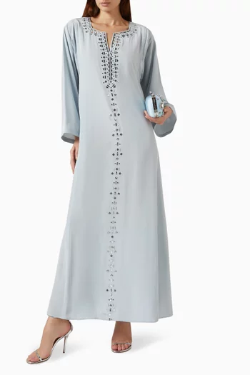 Mirror Embellished Kaftan