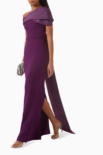 Phira One-shoulder Gown