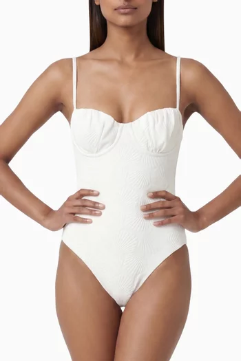 Seashell Maillot One-piece Swimsuit
