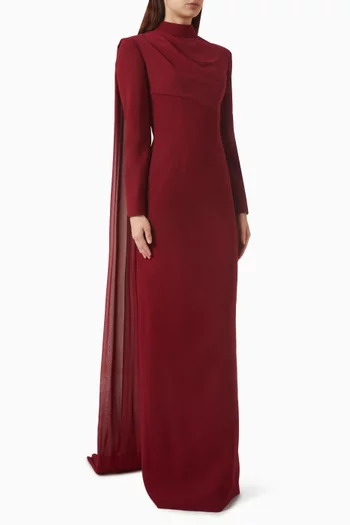 Maria Drape Gown