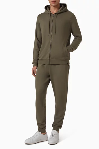 Quinn Zip Hoodie in Cotton-modal