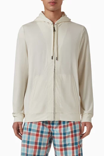 Basel Zip Hoodie in Micro-modal