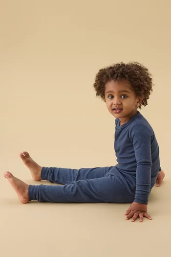 Ribbed Pyjama Set