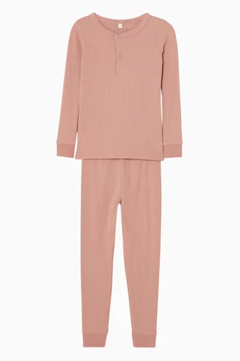 Ribbed Pyjama Set