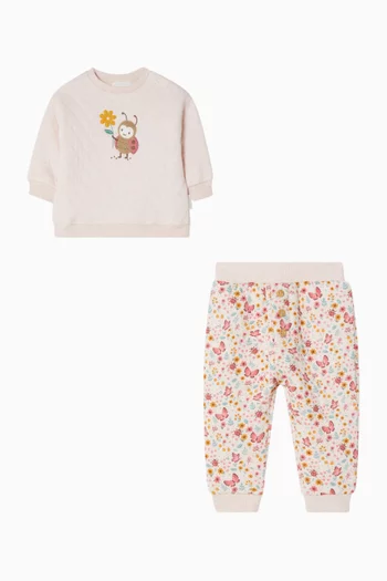 Quilted Top & Pants Set
