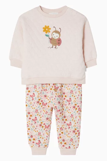 Quilted Top & Pants Set