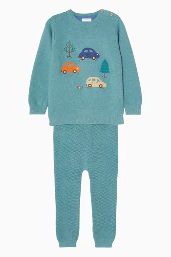 Woodland Sweater in Cotton & Wool