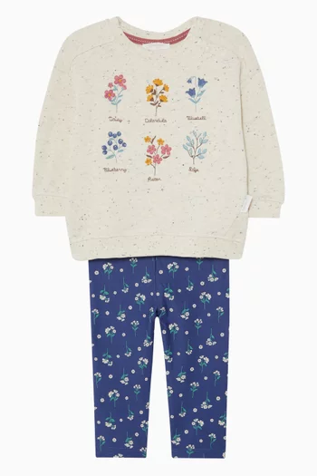 Embroidered Windcheater Sweatshirt