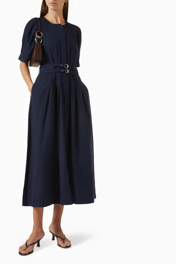 Yasmaruma Midi Dress in Viscose-blend
