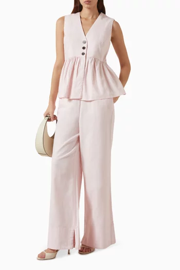 Yastrima Pants in Linen-blend