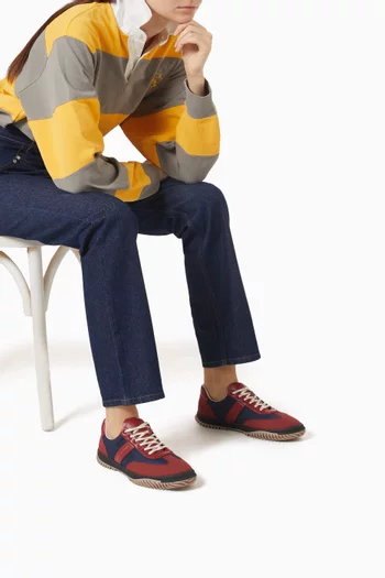 Low-top Sneakers in Alter Suede