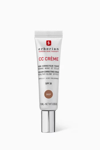 CC Crème SPF30 with Hyaluronic Acid - Deep, 15ml