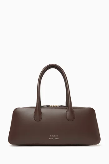 Seth LDS Mini Top Handle Bag in Leather