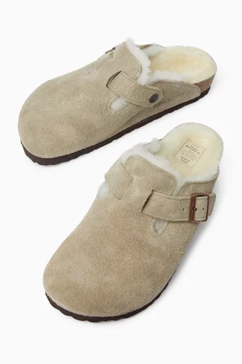 Boston Shearling Clogs