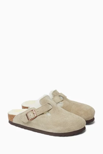 Boston Shearling Clogs