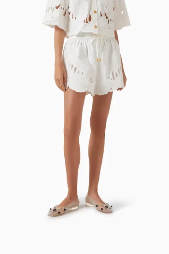 Glint Jelly Ballerina Flats