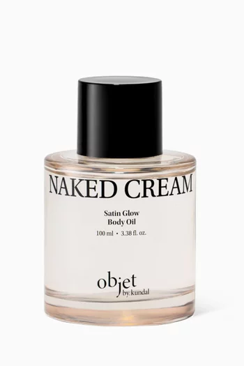 Naked Cream Satin Glow Body Oil, 100ml