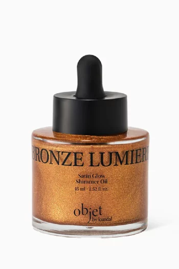 Bronze Lumiere Satin Glow Shimmer Oil, 45ml