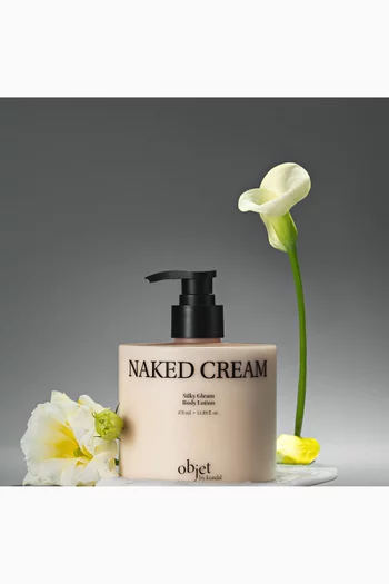 Naked Cream Silky Body Lotion, 450ml