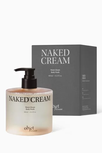 Naked Cream Moist Body Wash, 450ml