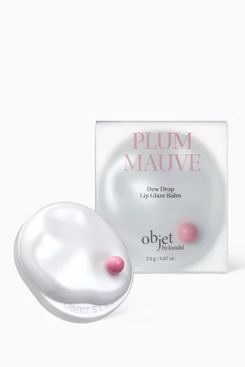 Plum Mauve Duo Drop Lip Glaze Balm, 2g