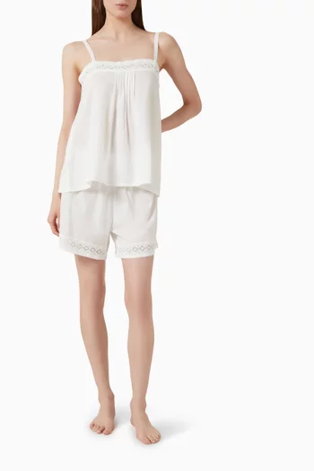 Martha Top & Shorts Set in Organic Cotton