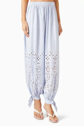 Striped Harem Pants
