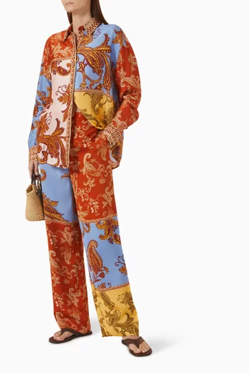 Leya Printed Pants