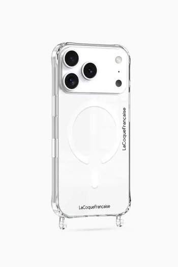 iPhone 17 Pro Max Transparent Phone Case in Silicone