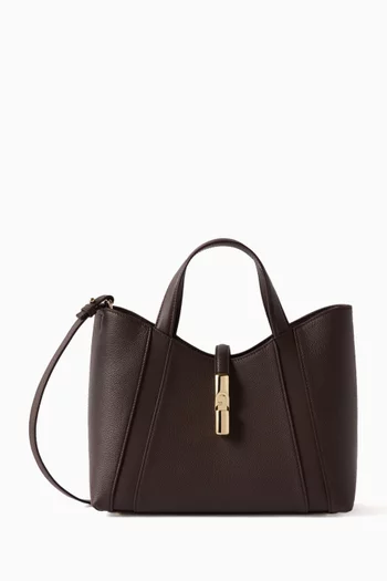 Goccia Tote S Bag in Leather