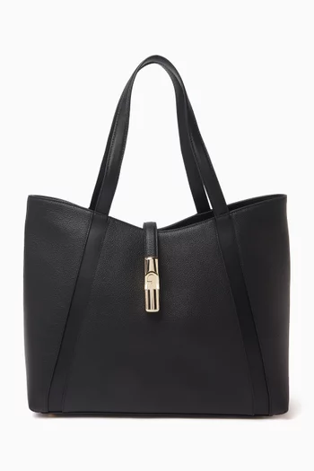 Furla Goccia Large Tote Bag in Leather